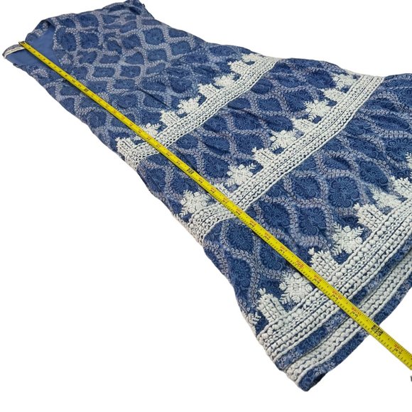 Roller Rabbit Blue and White Mini Dress - Picture 6 of 9